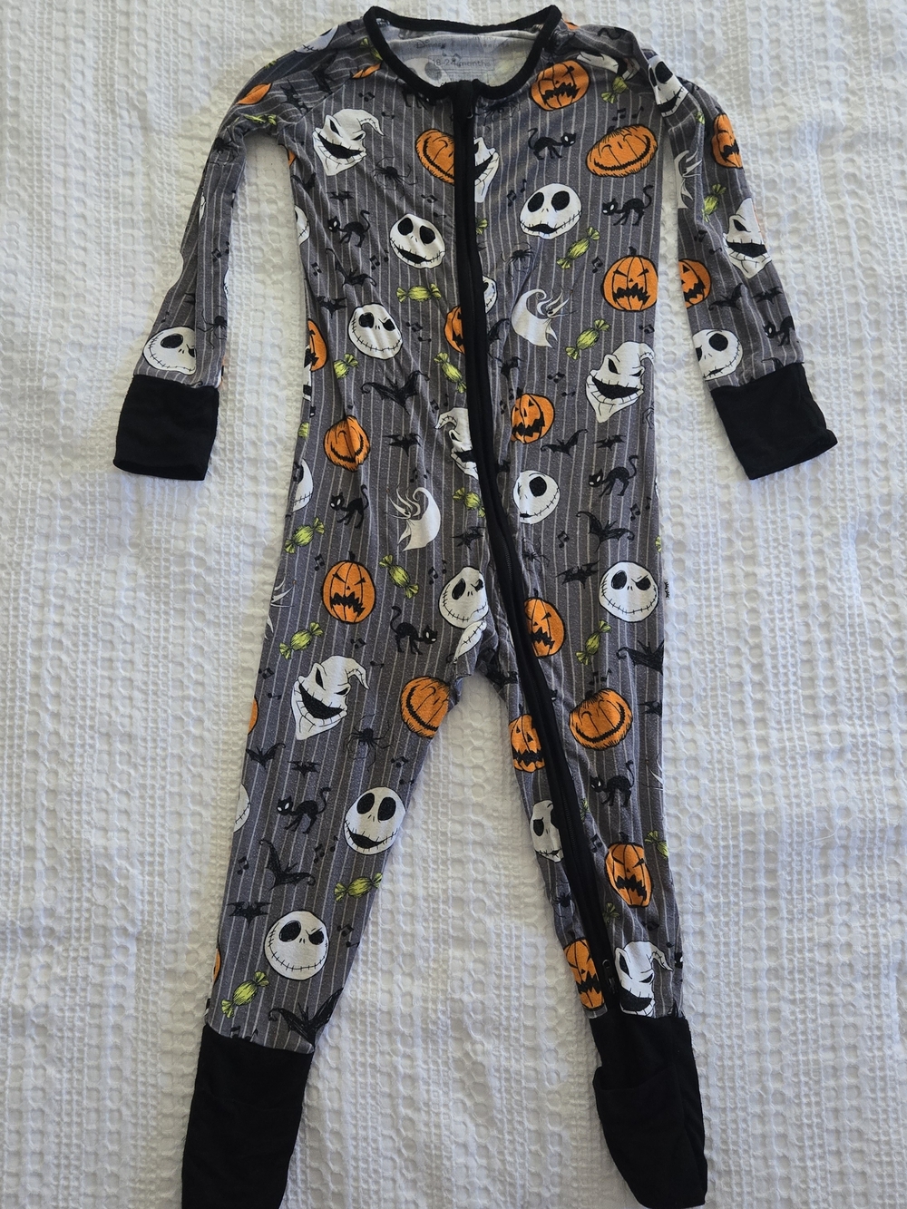 Little Sleepies Halloween Jack Skellington One-Piece